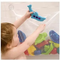 Детские игрушки для купания аккуратное хранение чистая присоске игрушка ванная комната сетки сумка органайзер бесплатная ногтей