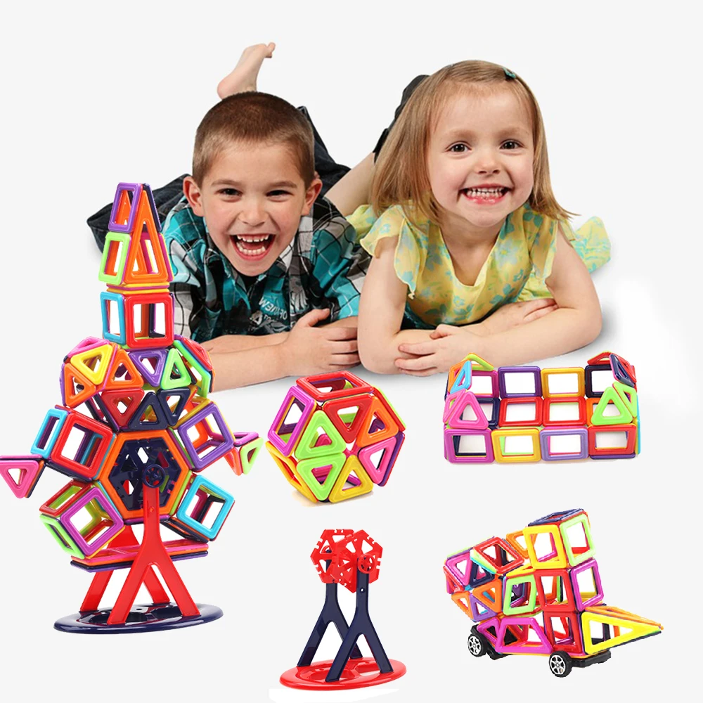 166pcs 44pcs Mini Designer Construction Set Model & Building Toy Plastic