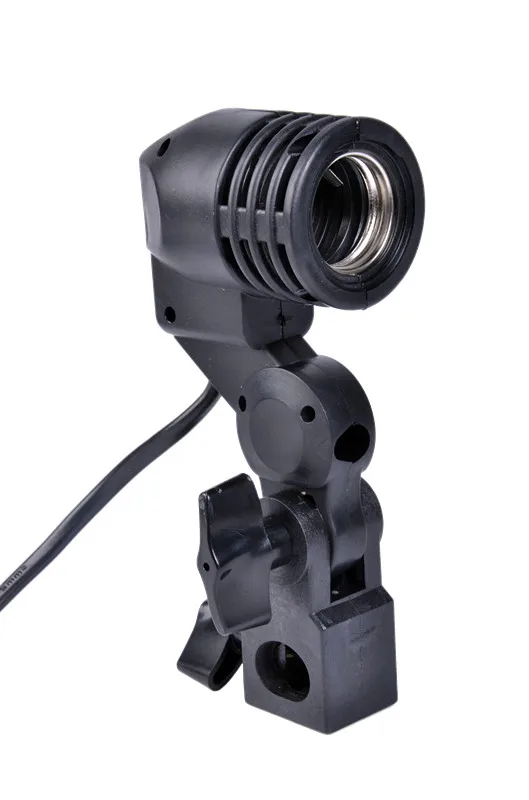E27 Single Head Bulb Holder E27 Socket Flash Umbrella Bracket Photo