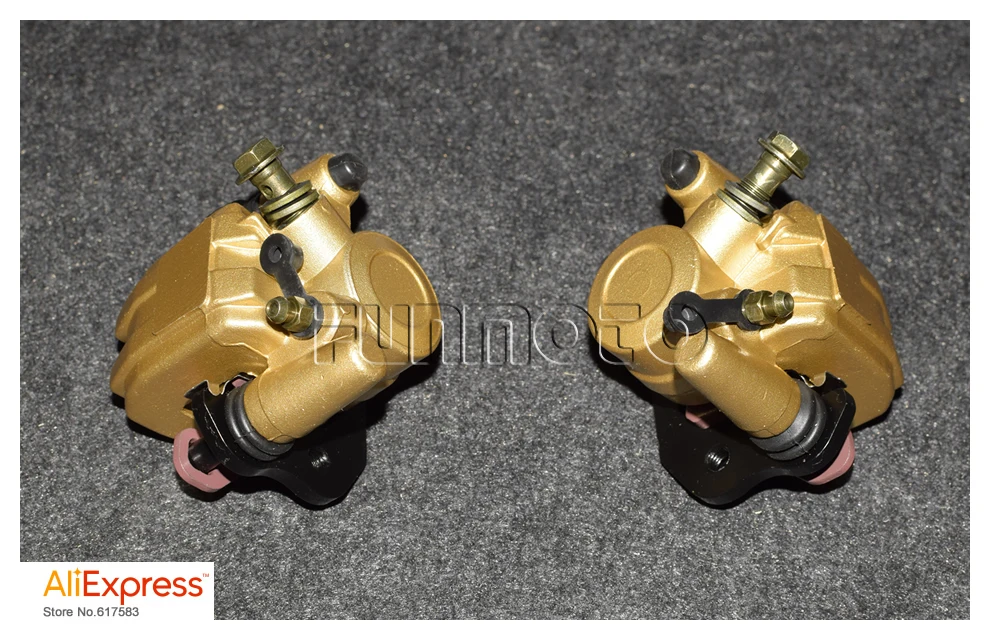 

left and right side brake caliper of 150cc gokart or buggy brand of PGO150 OR LONCIN 150 ATV/BASHAN 150 ATV