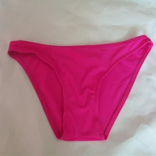 Хит, женские пляжные шорты, низкая талия, бикини, шорты, Одноцветный купальник, только бразильские бикини ZY 1926