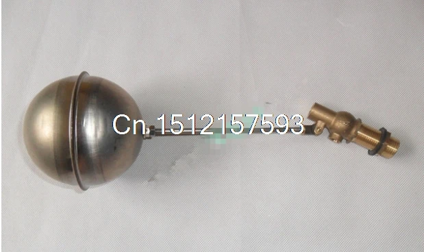 1) 4&quot 100mm Ball DN15 1/2&quotBSP Male Stainless Steel Water Boiler Machine Float Valve Level Switch Hi-Temp Screw Length 25/40/60mm |