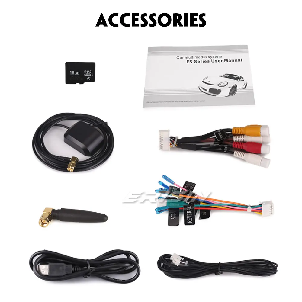 Best Erisin ES4826s 8 inch car dvd player android 9.0 2G RAM PX30 DAB OBD WIFI 3G for SKODA OCTAVIA 3