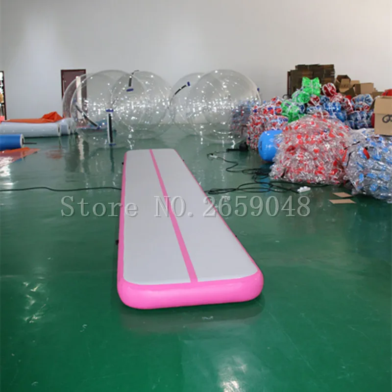 Бесплатная доставка 6*1*0,2 м воздуха трек надувные гимнастика акробатика воздуха трек коврик с электрическим насосом воздуха для