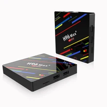 Android TV BOX H96 MAX Plus Android 8.1 RK3328 Quad Core 4 gb RAM 64 gb ROM WiFi 2.4g KDMC18.0 Ondersteuning IPTV Smart BOX