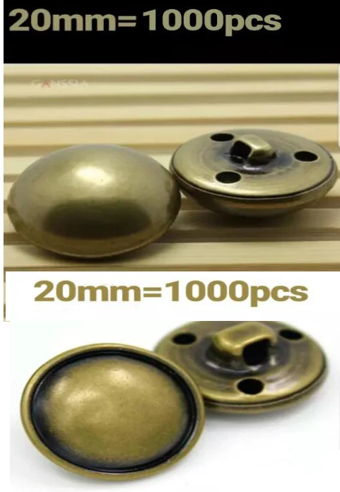 metal buttons