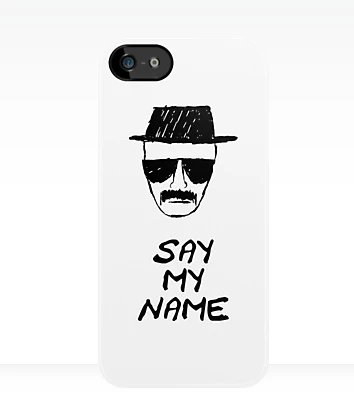 Breaking Bad Скажи Мое Имя чехлы для iPhone 4s 5s 5c 6 s Plus iPod touch 4 5 Samsung Galaxy s2 s3 s4 s5 mini s6 s7