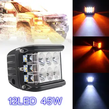 

4 Inch 10V-30V 45W Waterproof LED Car Work Light with Multiple Lighting Mode Vehicle WorkLight for Offroad SUV Truck ATV