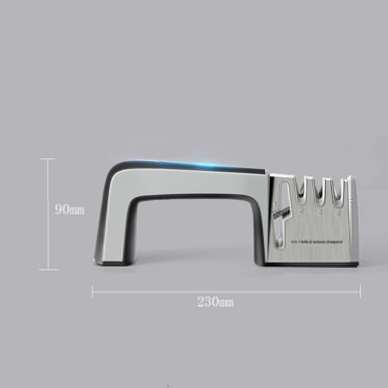 

Kitchen Tools Stainless Steel Knife Sharpener Household Non-Slip Knife Slicker Professional Sharpener Fura Knife Spyderco WZO004