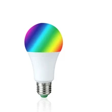 New Magic Blue 4.5W E27 RGBW LED Light Bulb Bluetooth Smart Lighting Lamp Color Change Dimmable AC85-265V for Home Hotel