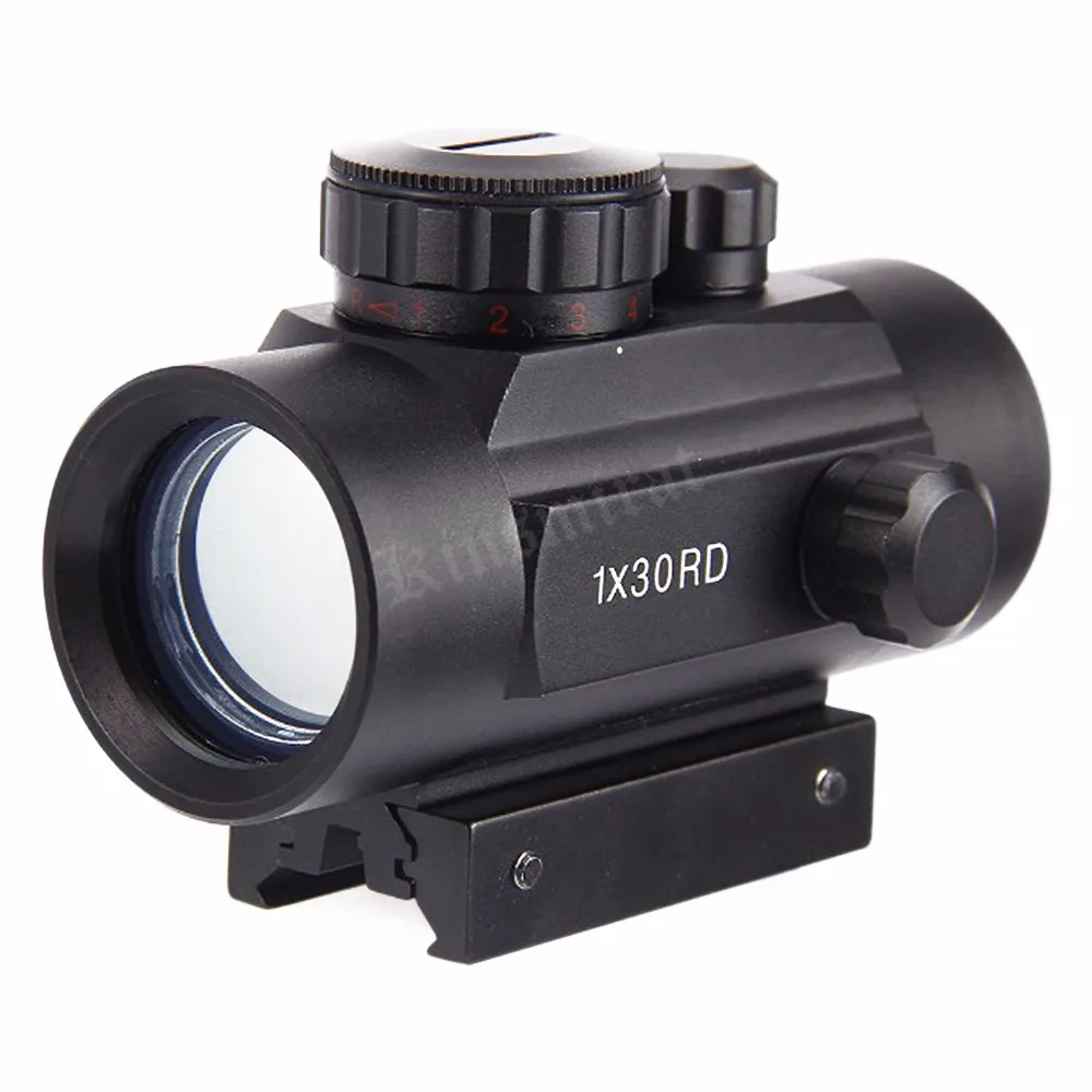 Armas de ar Airsoft Rifle Riflescope Escopos Telescópica Ponto Verde Vermelho 11mm 20mm Holográfico Caça Objetivo Dispositivo Tático Óptica Vista 5 Lunetas Riflescopes