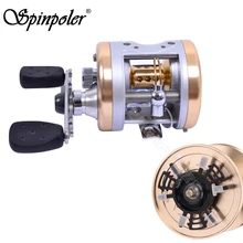 Haibo правый барабан литейная катушка 3BB Передаточное отношение 5,5: 1 барабан для морской воды, катер для морской рыбалки, катушка Carretilha De Pesca