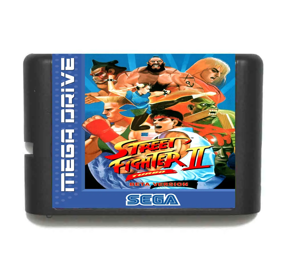 

Street Fighter 2 Beta Version 16 bit SEGA MD Game Card For Sega Mega Drive For Genesis