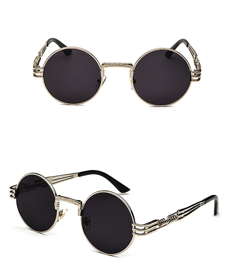vintage steampunk sunglasses round (12)