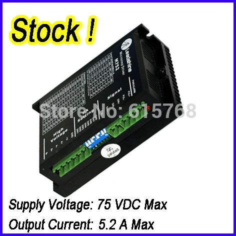 

Leadshine M752 2 Phase Analog Stepper Drive Max 70 VDC 5.2A IN STOCK FREE SHIPPING