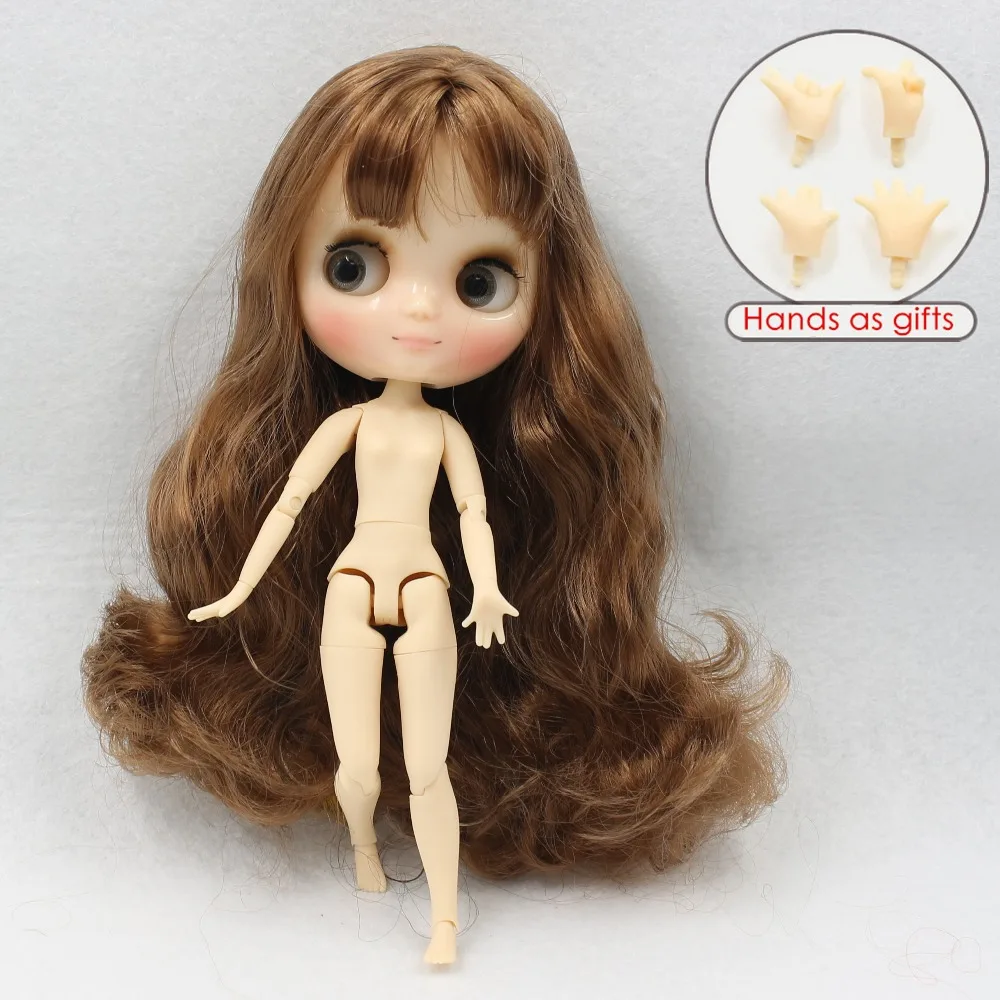 Middie Blythe Doll with Brown Hair, Tilting-Head & Custom Jointed Body 2