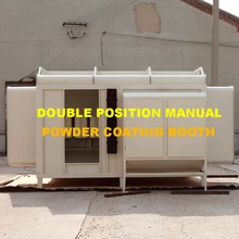 PCBM-480 Подгонянная Электростатическая ручная порошково-покрасочная камера Порошковая система восстановления