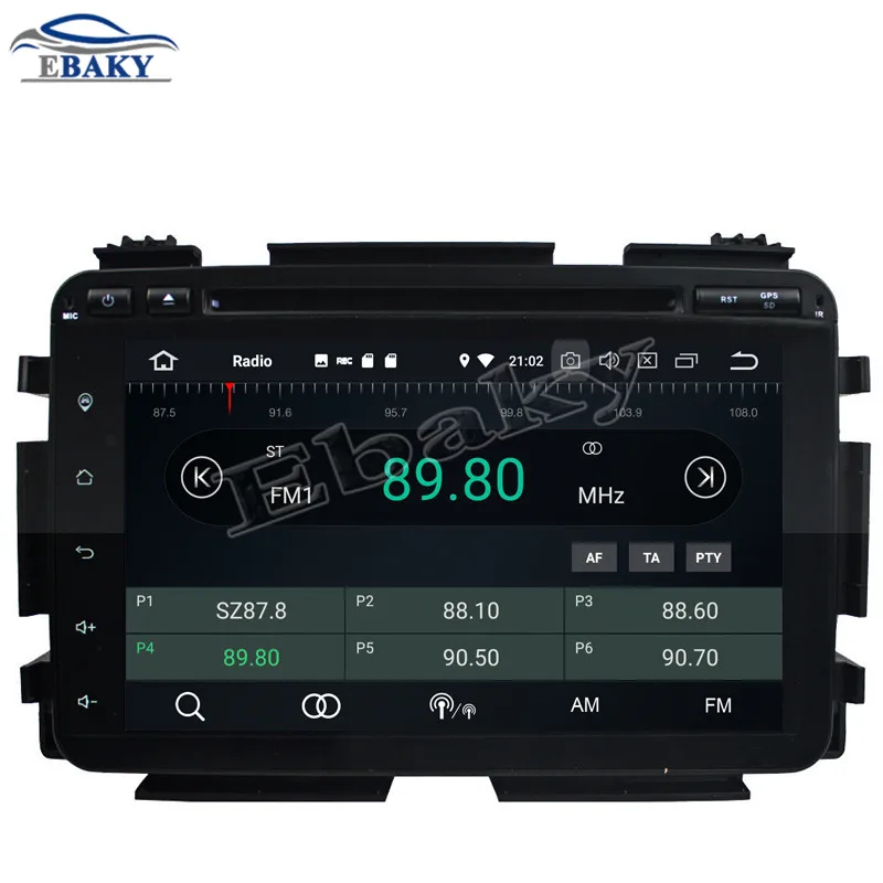 Flash Deal NaviTopia 8inch 4GB RAM 64GB ROM Octa Core Android 9.0 Car DVD Player For Honda HRV 2015 VEZEL 2015/GPS 15