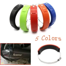 Motorcycle Accessories Silencer/Round Oval Exhaust Protector Can Cover For HUSQVARNA FE 501/450/350/250 FX 350/450