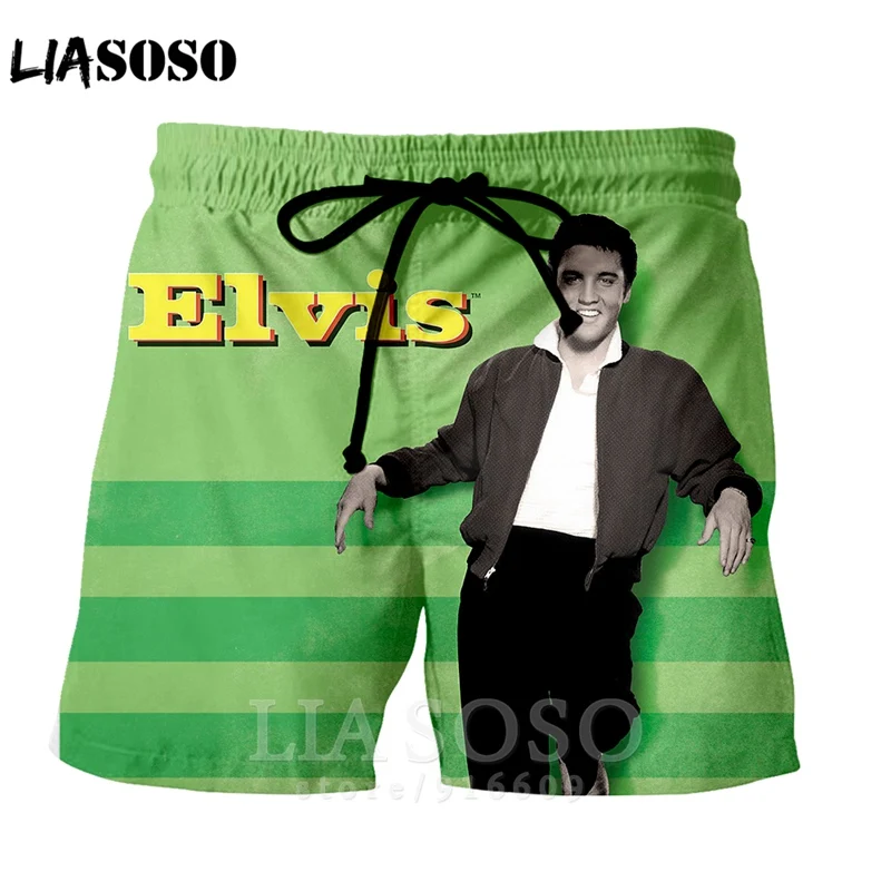 

Fashion punk casual anime Leisure rock men hip hop women pants kids sports Elvis Presley Harajuku Beach Sweatpants shorts E939