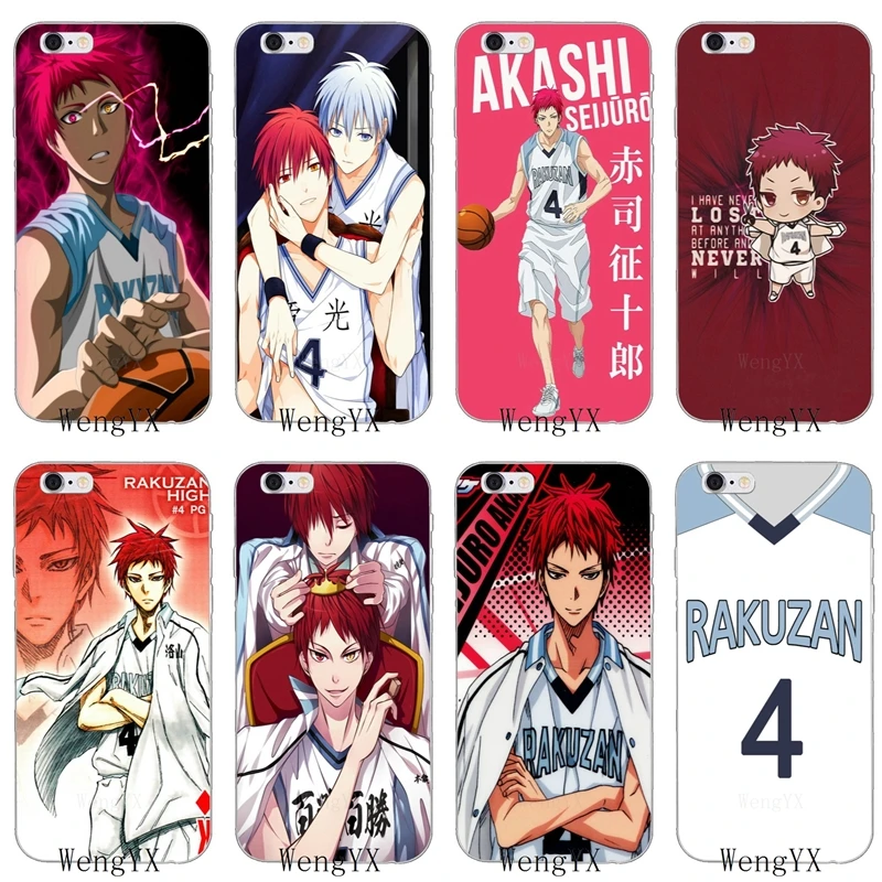 

anime kuroko no basket Akashi Soft phone case For Huawei Honor 4c 5c 5x 6x V10 Y5 Y6 Y7 II Mate 8 9 10 P8 P9 P10 Lite plus 2017