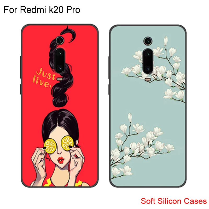 Чехол для Xiaomi Redmi K20 Pro силиконовый мягкий чехол задняя крышка для Xiaomi Redmi K20 Pro милые Мультяшные узорчатые телефонные чехлы