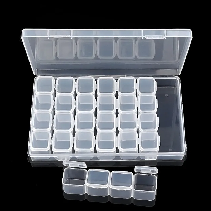 

5D DIY Diamond Painting Storage Box Diamond Embroidery Sale Tools Accessories Case Craft Organizer Beads Home Storage