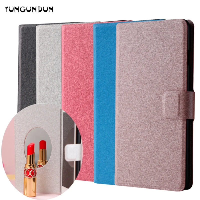 

For Meizu M6T Case 5.7'' Leather PU Cover Flip Mirror Case For Meizu M6T Case M6 T Cover Funda for Meizu M 6T M811H Phone Bag