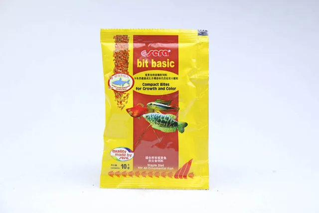 5bags 10g SERA Bit основная мелкая Рыбная еда для большинства рыб лампа Рыбная еда - Цвет: 5bags 10g