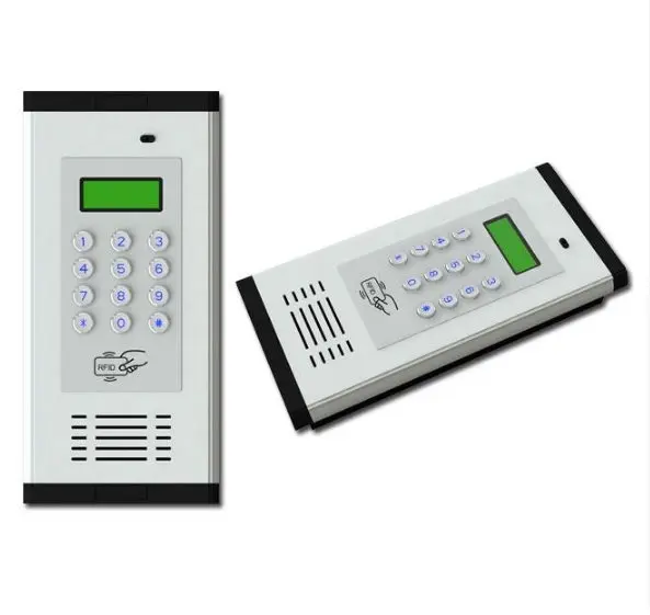 Yobangsecurity gsm 3G Беспроводной Аудиодомофоны ворота открывания двери запись Система контроля доступа с rfid-карты дверной замок