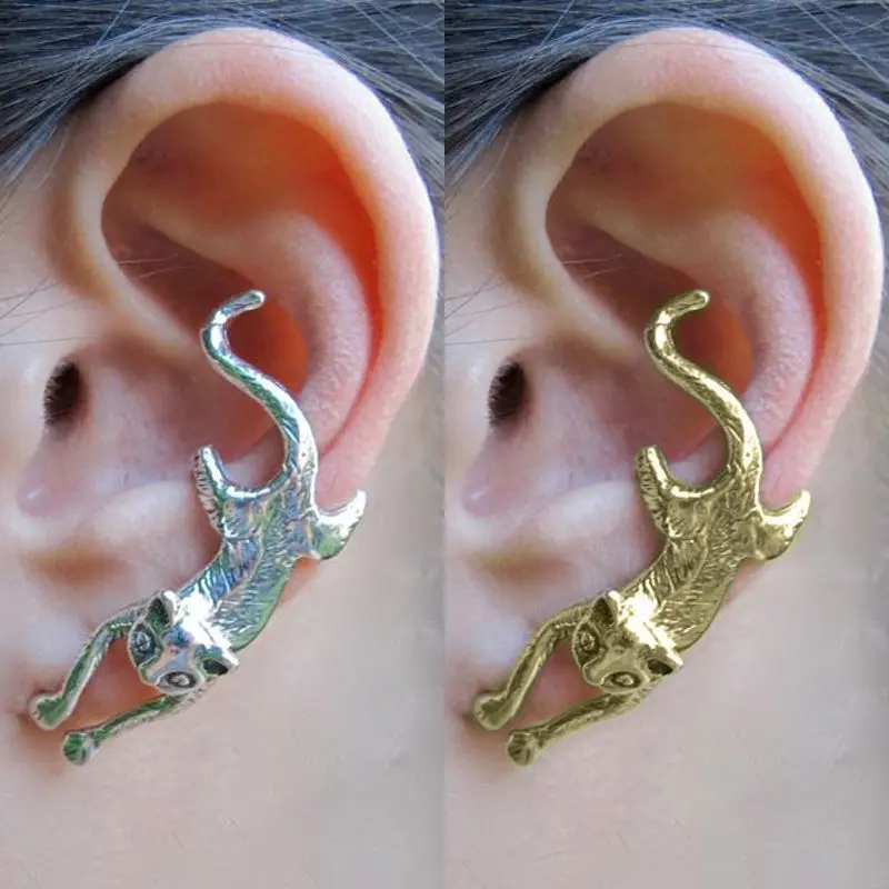 1 Pc Fashion Cat Ears Expand Personality Punk Style Exaggerated Cat Ear