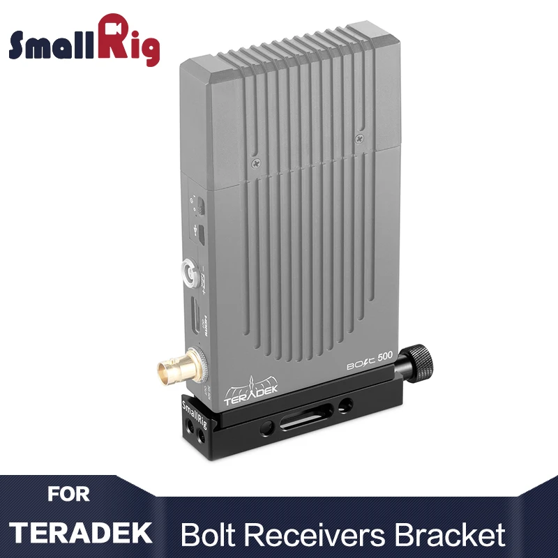 SmallRig Монтажный кронштейн для приемников болтов Teradek с резьбовыми отверстиями 1/4 и arri 3/8 для аксессуаров 2107