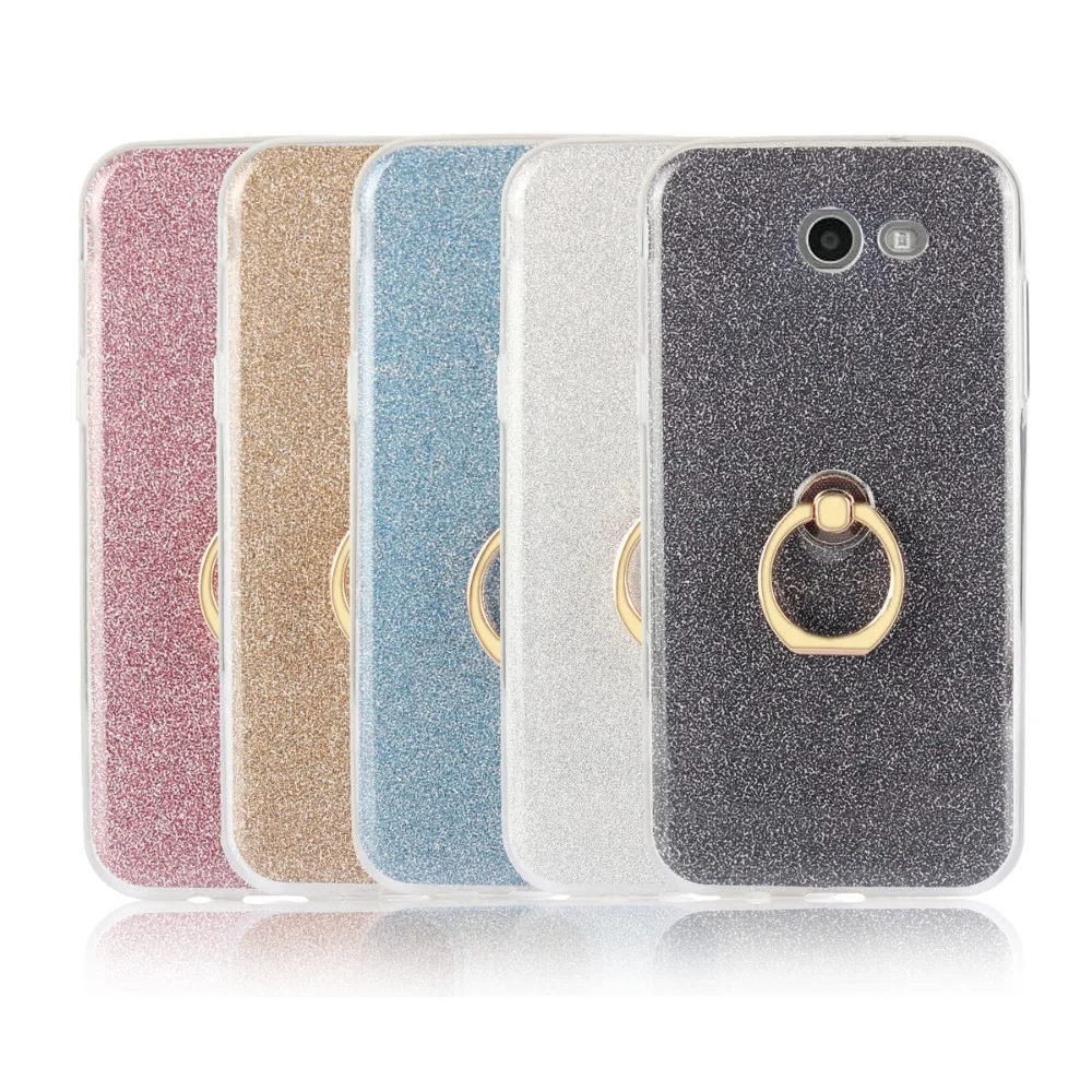 HENGDASHENG Phone Case For Samsung Galaxy J5 2017 Anti-fall finger ring mobile phone protective case |