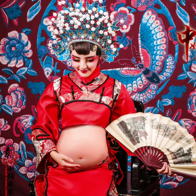 Китайская Wawa Pan Gu Ying Hua в китайском стиле Пекинская опера Ранняя фотография