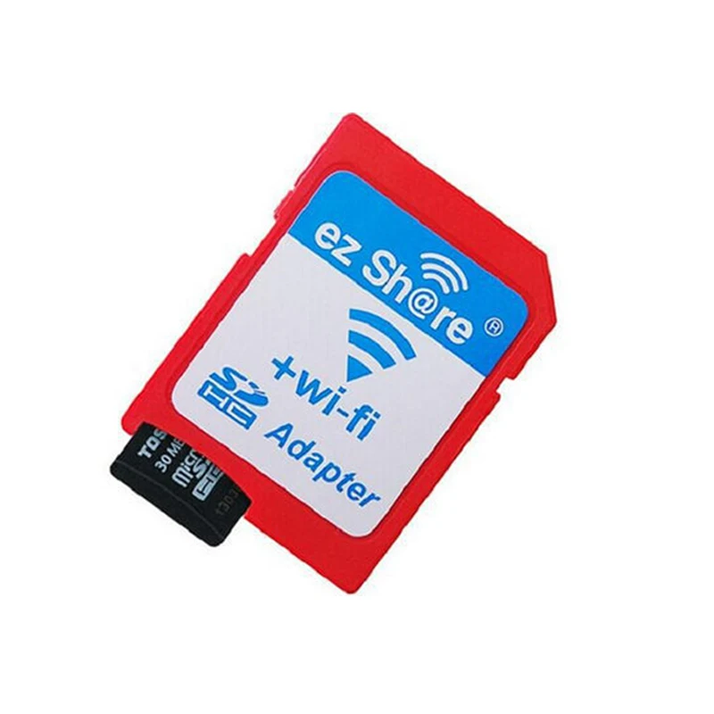 EZ compartir Wireless lector de tarjetas SD adaptador de tarjeta de memoria Micro SD - 2