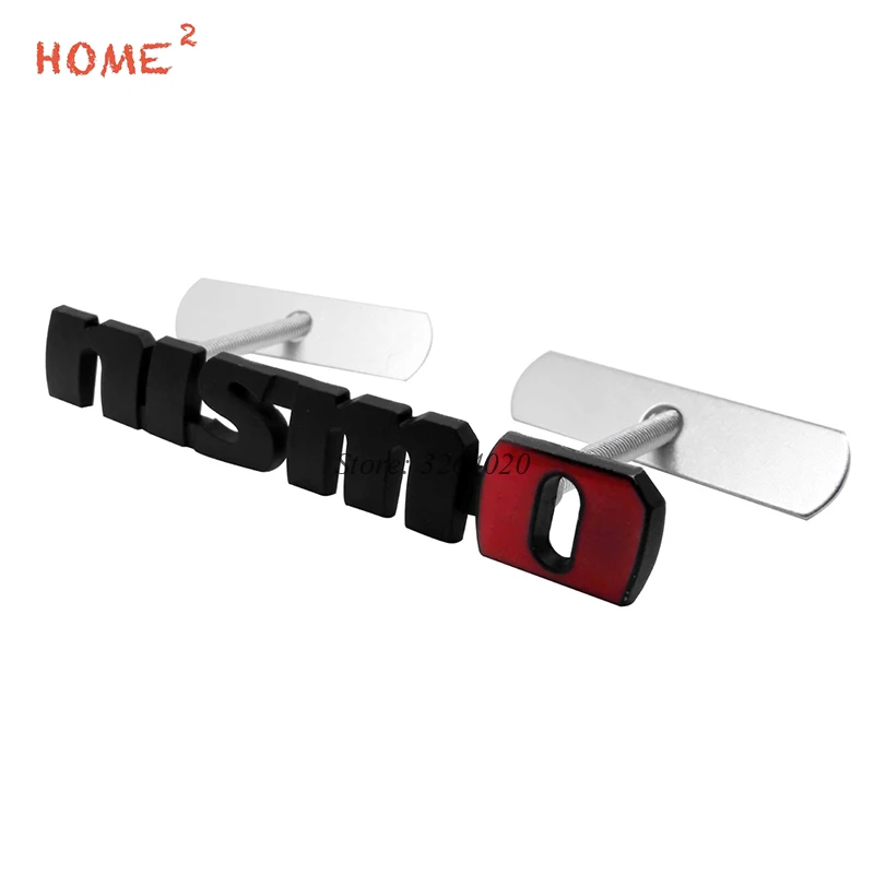 Логотип для Nismo 3D Автомобильные Передние наклейки металлическая эмблема решетки