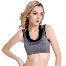 Женский спортивный жилет Топ Модный женский корректирующий Бюстгальтер Бесшовный обтягивающий Нижнее белье Бюстгальтеры для йоги жилет для пробежек# A