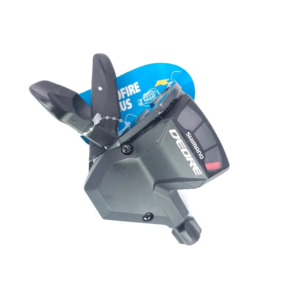 Shimano DEORE SL M590 9 S 27 S 9 سرعة الدراجة شيفتر رافعة الزناد MTB دراجة أجزاء المغيرون مع كابل زوج واحد
