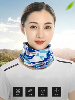 

Cycling Turban Magic Scarf Windproof UV Protection Face Mask Bicycle Riding Headwear Camouflage Bandana Neck Scarves Wraps Hike