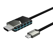 Type-C к HDMI кабель беспроводной экранный преобразователь высокой четкости Plug-and-игровой адаптер для huawei проектор для ноутбука телевидения