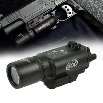 500 Lumens Tactical X300 X300 Ultra Pistol Gun Light Weapon light Lanterna Airsoft Flashlight Fit 20mm Picatinny Weaver Rail obdstar x300 pad2 x300 dp plus c package full version 8inch tablet support ecu programming and toyota smart key