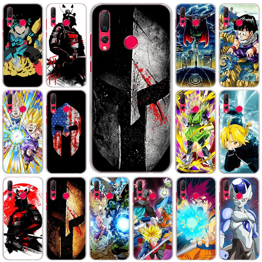 

Great Spartan samurai dragon ball Cases Cover for Huawei Nova 3 3i 3e 4 Mate 10 20 Lite P20 Lite Hard PC Plastic Phone Cases