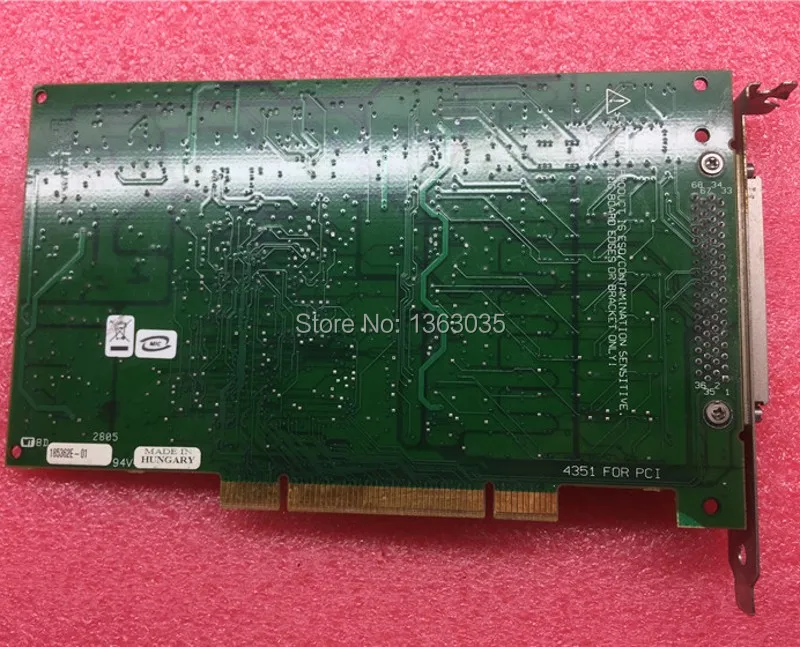 PCI-4351 DAQ карта для NI 4351 для PCI протестированная Рабочая
