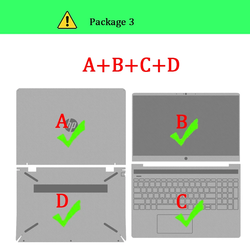 Ноутбука наклейки для hp павильон 15-AB010TX 15-AU157TX 15-AU158TX 15-BC015TX 15-CB074TX 15-CK026TX 15-CC725TX 15-CC707TX кожи