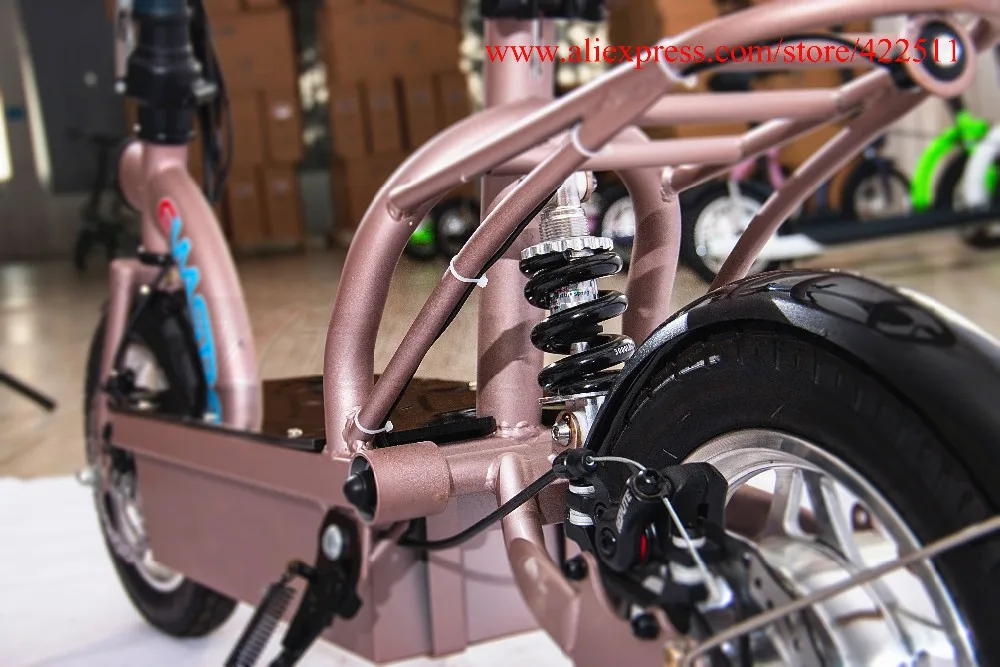 Excellent 2016 New 300W 36V Hub-motor Electric Scooter/Bike 12AH Lead Acid Battery 2 Wheel Electric Scooter with Seat 6 Excellent 2016 New 300W 36V Hub-motor Electric Scooter/Bike 12AH Lead Acid Battery 2 Wheel Electric Scooter with Seat 6