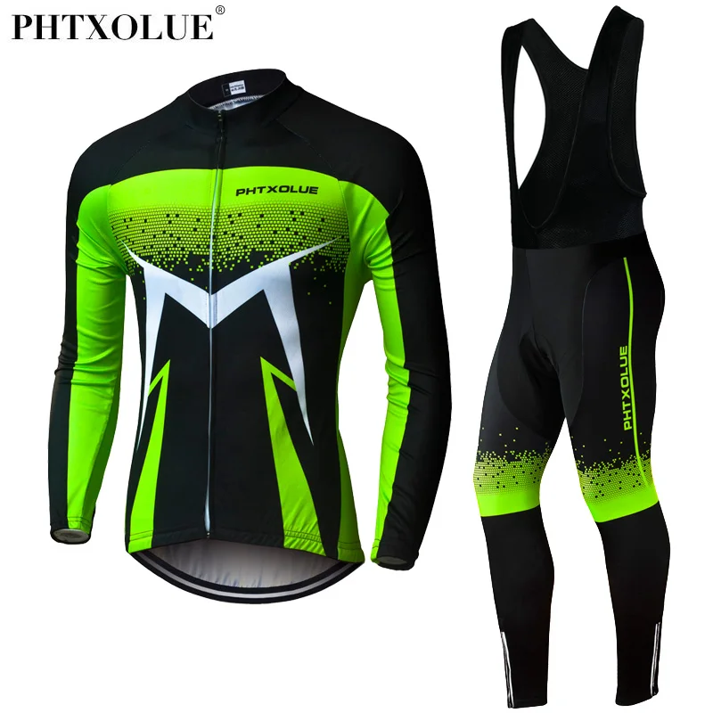 Phtxolue дышащий комплект с длинным рукавом для велоспорта, одежда для горного велосипеда, осенняя одежда для велоспорта, одежда для велоспорта