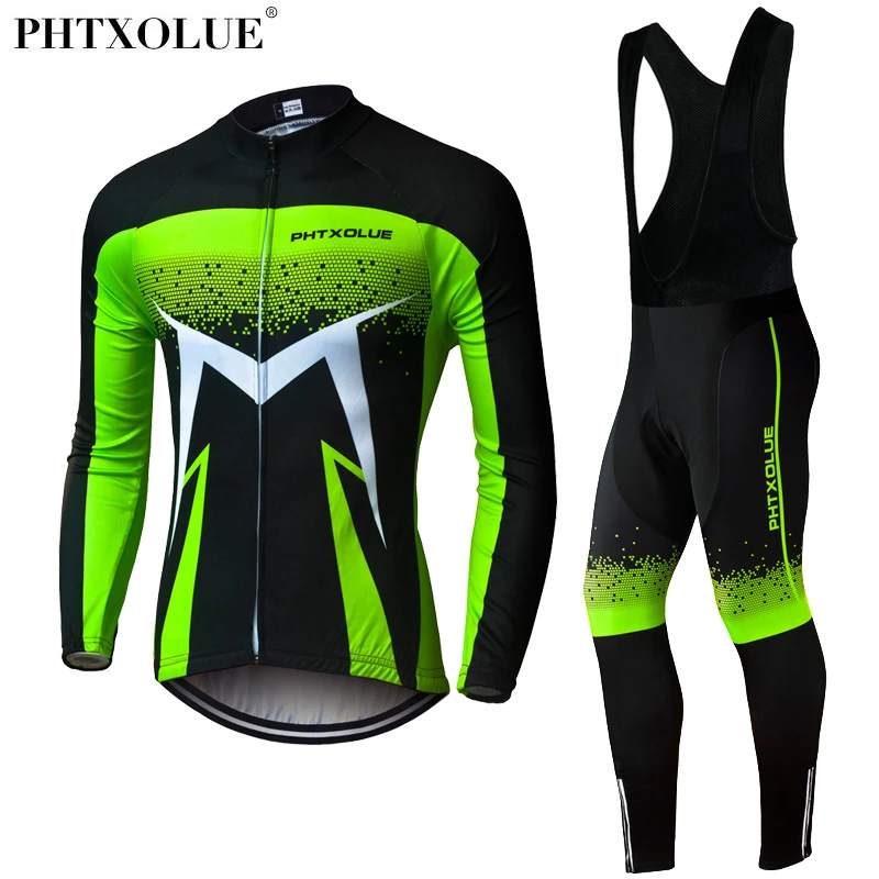 Phtxolue Manga Larga Maillot Hombre Ropa Ciclismo Masculino Mtb Bicicleta Equipacion Ciclismo Traje Ropa Camiseta|long sleeve cycling sets|cycling setsmountain set - AliExpress