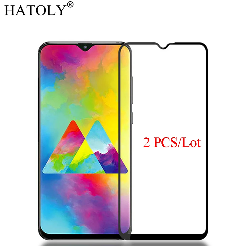 

2PCS Tempered Glass For Samsung Galaxy M20 Screen Protector For Samsung Galaxy M20 Glass Full Glue Cover Glass For Samsung M20