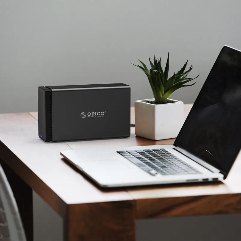  ORICO Raid 35 USB3.0 disco duro de aluminio carcasa externa USB3.0 a SATA3.0 HDD soporte 5Gbps UASP