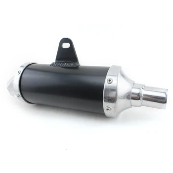 

28mm Universal Motorcycle Pit Dirt Bike Exhaust Muffler Pipe 50cc 110cc 125cc 150cc Black Exhaust System
